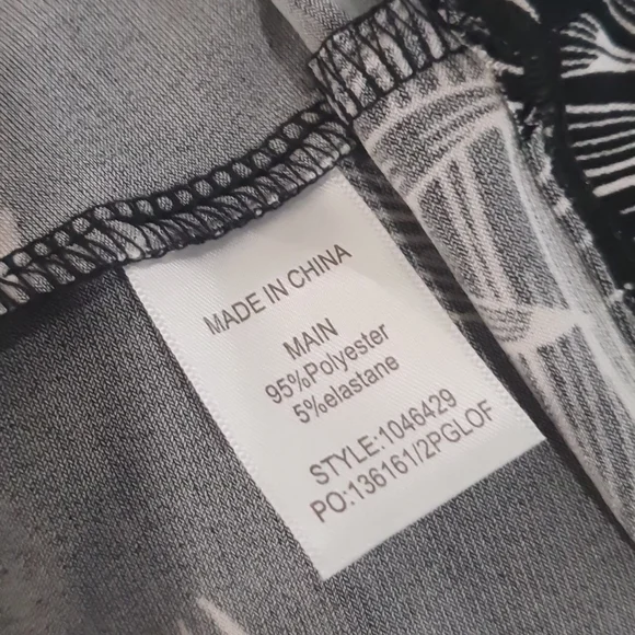 Beme New Dress Size 18 approx Black White - Picture 8 of 9